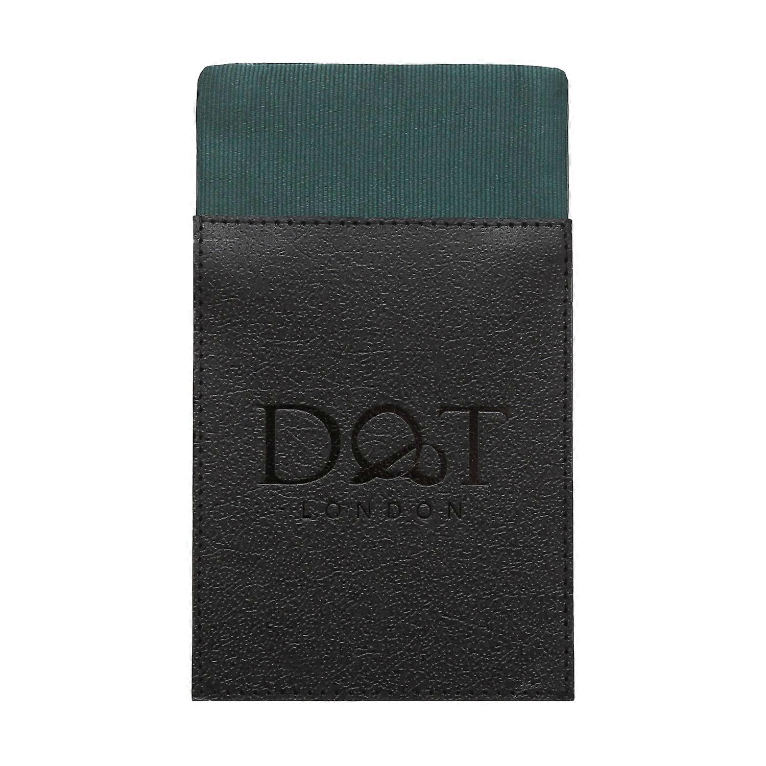 Dark Green Plain Twill Pre-Folded Pocket Square Fold