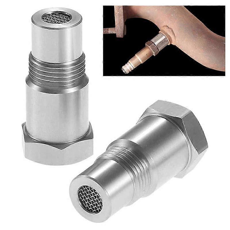 1pc M18x15 Universal Extension Filter Oxygen O2 Sensor Connector Extender Car Cel Ses Fix Check Engine Light Eliminator Adapter