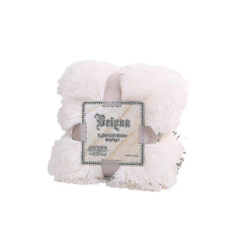 Weiche warme gemütliche Plüschdecke für Sofa Couch Doppelbett