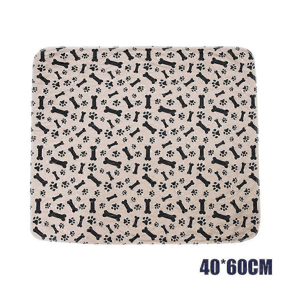 1 Pcs Washable Waterproof Dog Pee Whelping Pads Reusable Extra Absorbent Mat-yvan