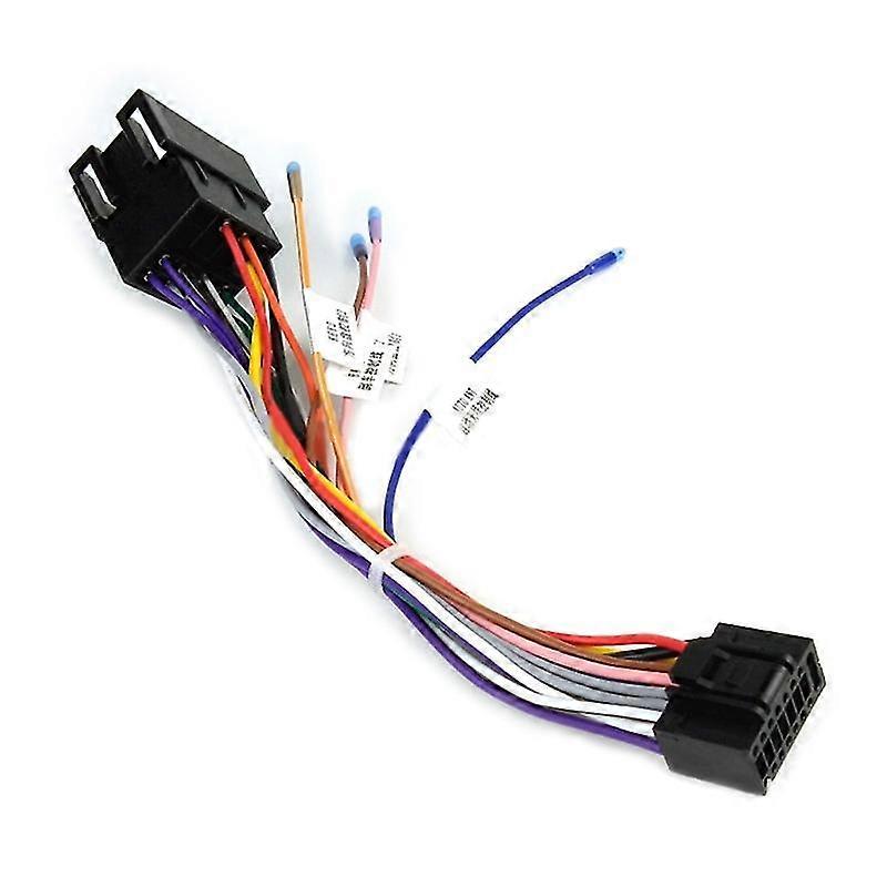 16-pinners bilstereoradio ledningsnett ISO-ledningsnettadapter