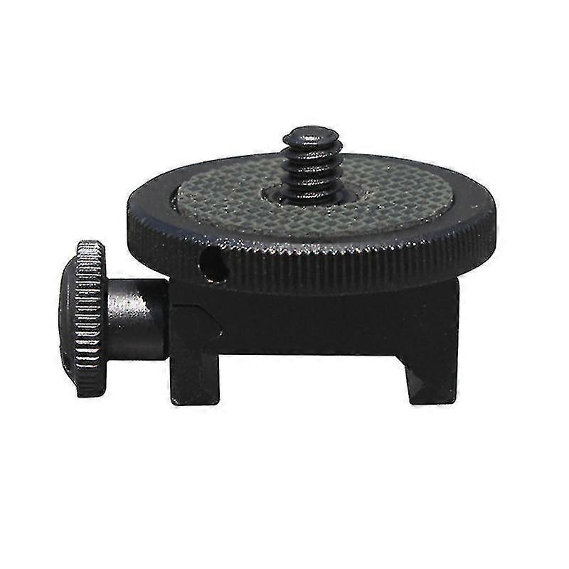 1/4" Telescope Scope Adapter Adapter Cnc Metal Monopod Mount Base Black FT