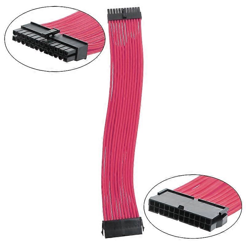 ATX 24Pin Power Extension Cable For Motherboard 18AWG 24 Pin GPU 8PIN CPU 8P 6P