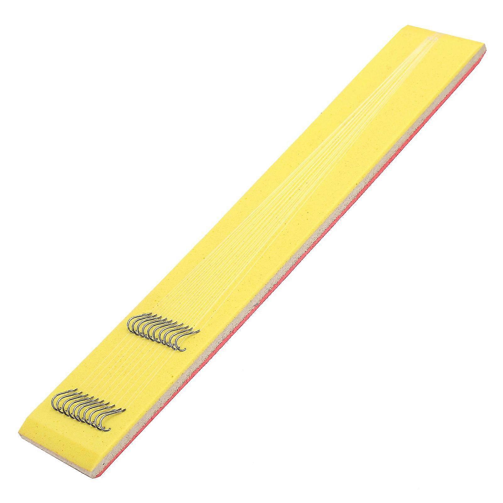 Izu Fishing Hooks - Stainless Steel Hooks with Nylon No. 0.8 Mono Line (10pcs)