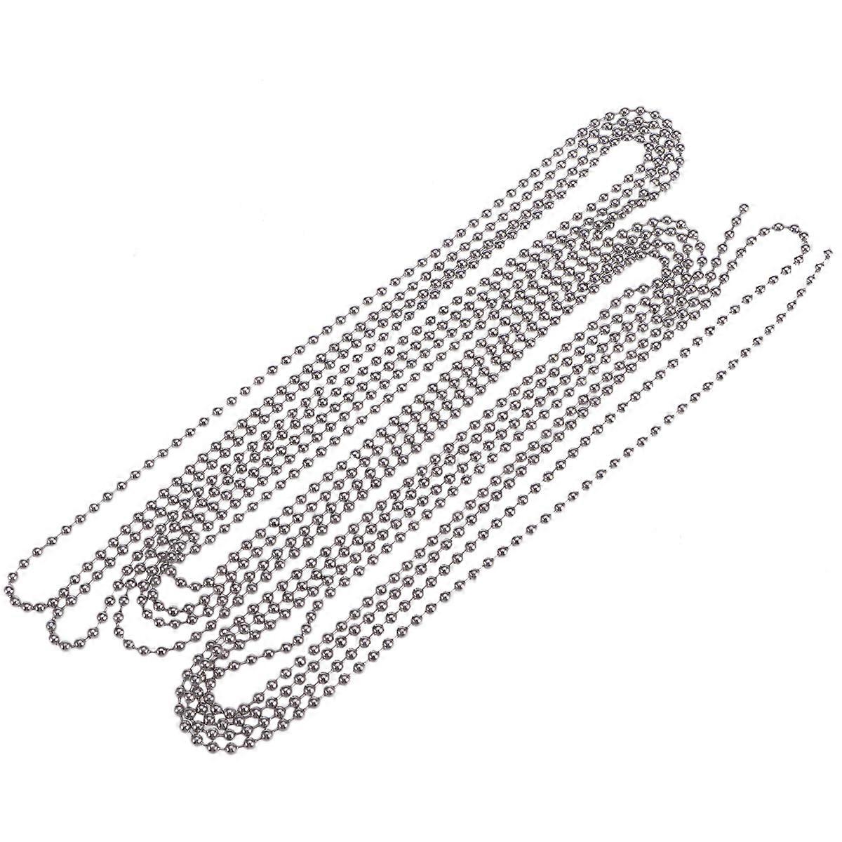 3 Meters Length Ball Chain 3.2MM Diameter with 10 Matching Connectors