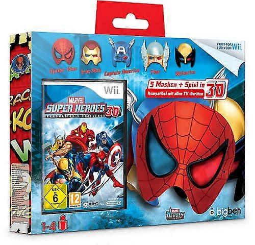 تحدي Marvel Super Heroes 3D Grandmasters - Nintendo Wii - PAL - جديد ومختوم