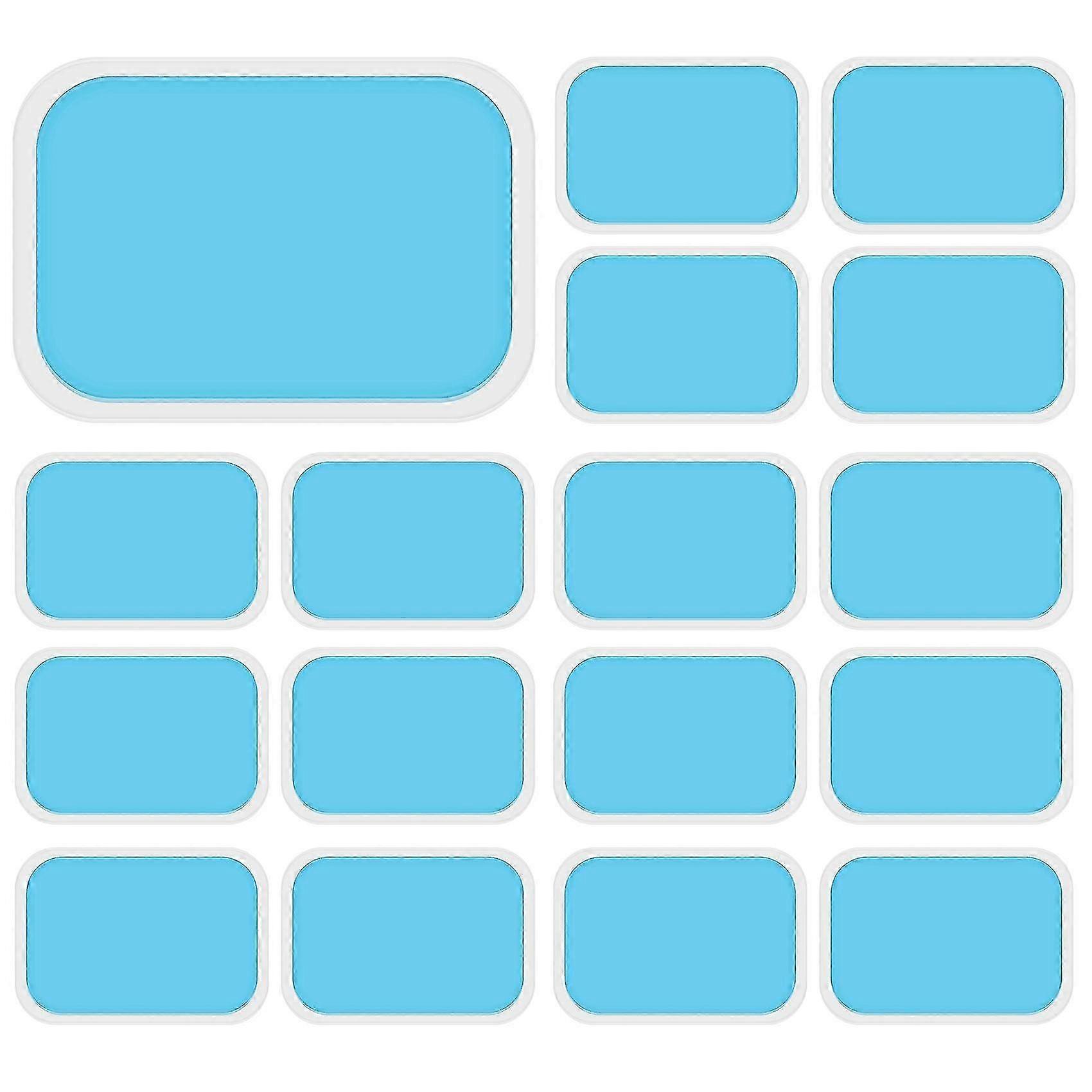 100PCS 젤 패드, 전극 젤 교체 패드, 흡수성 젤 패드, 복부 액세서리