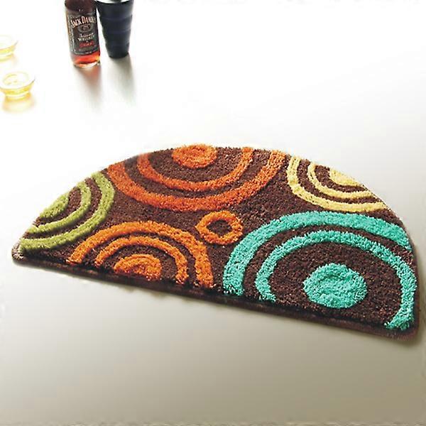 [Círculos coloridos] Tapetes para quarto infantil (15,7 por 24,8 polegadas)