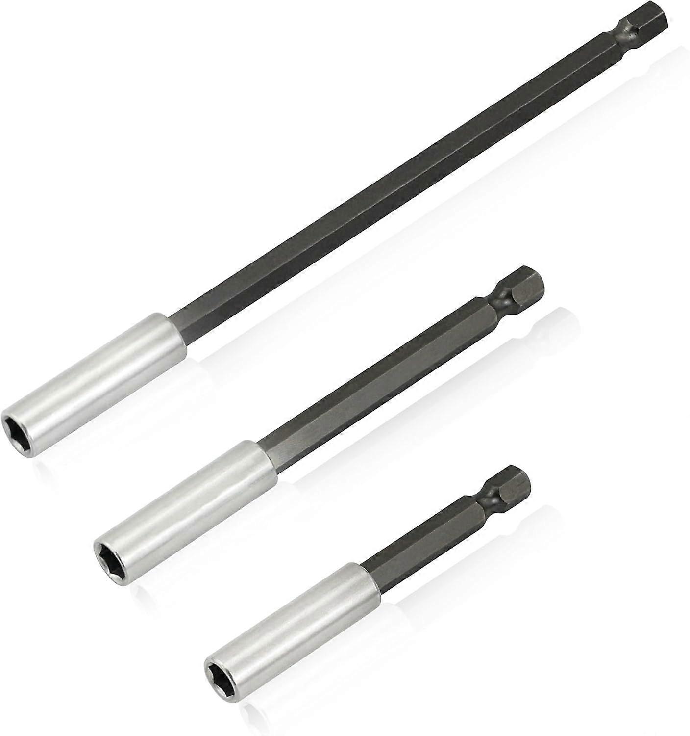 Magnetic Extension Rod for Electric Drill Bit Extension Holder 1/4 Hexagon Length 75/100/150mm