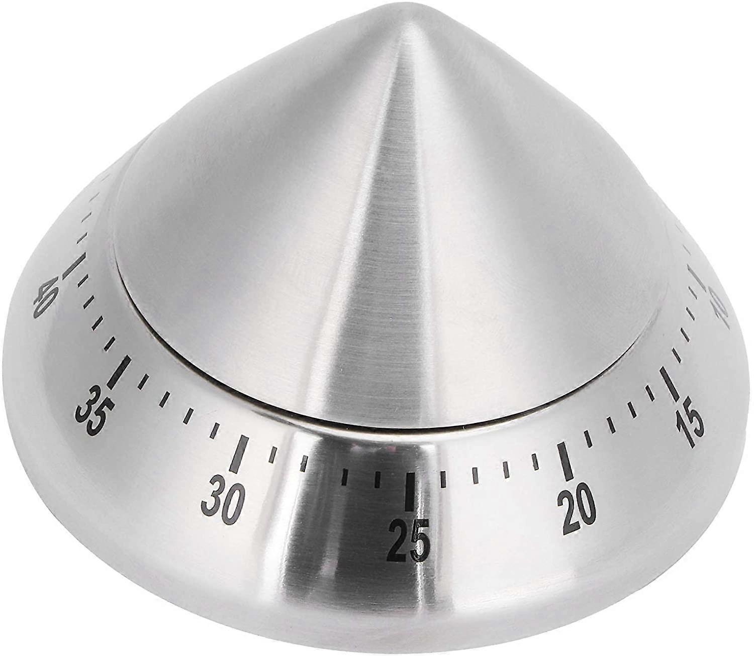 Stainless Steel Cooking Timer Manual Countdown Timer with 60 Minutes