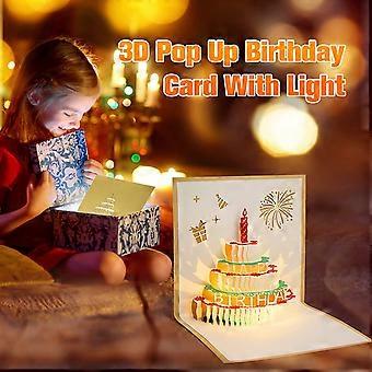 LIN Pop Up Biglietti di auguri Biglietti di ringraziamento di buona guarigione biglietti di compleanno madre di auguri di compleanno biglietti di auguri fiore Karten, Rose