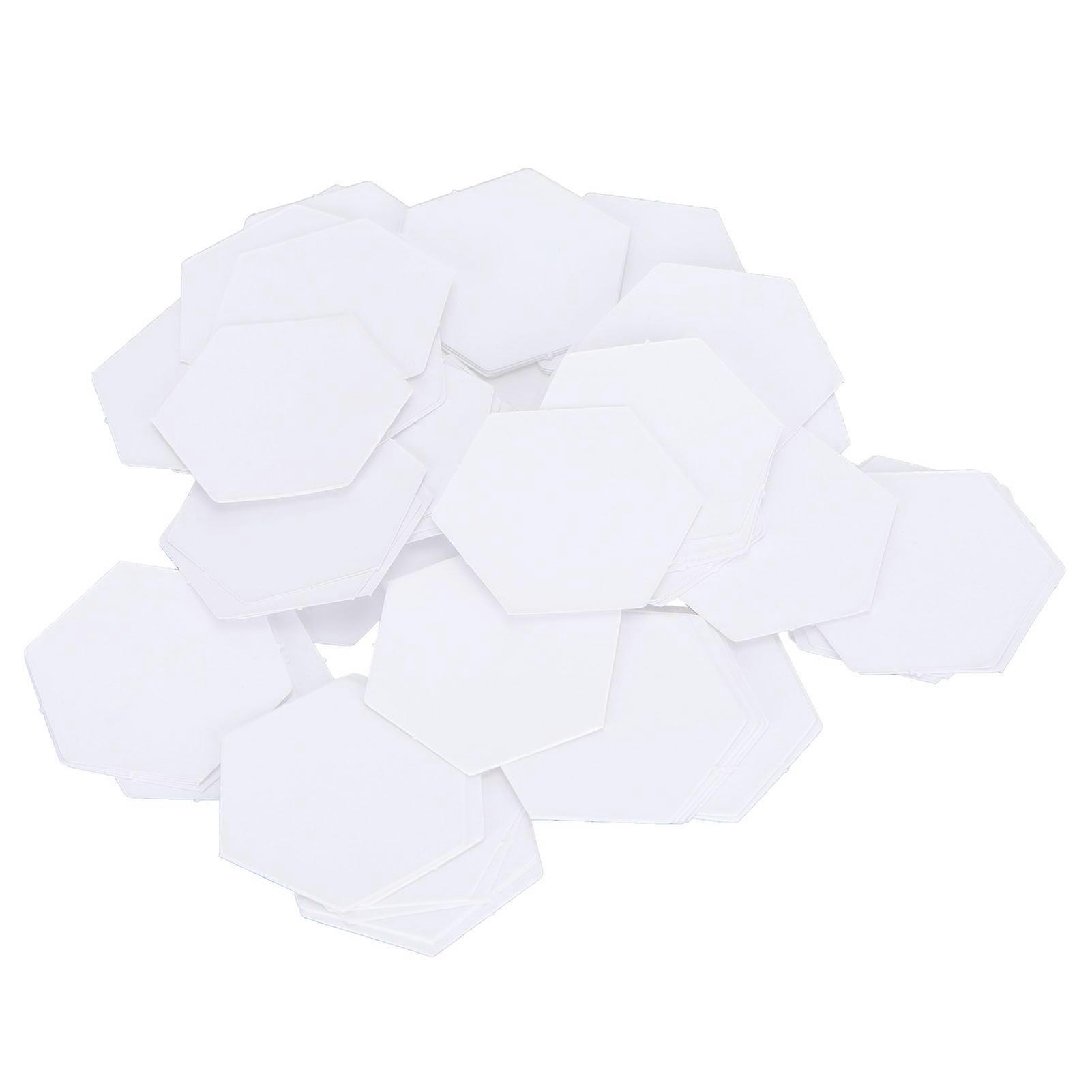 100Pcs PatchWork Template Hex Paper Modelboard Quilting Sewing Craft DIY Stitching Tool(22mm Hex )