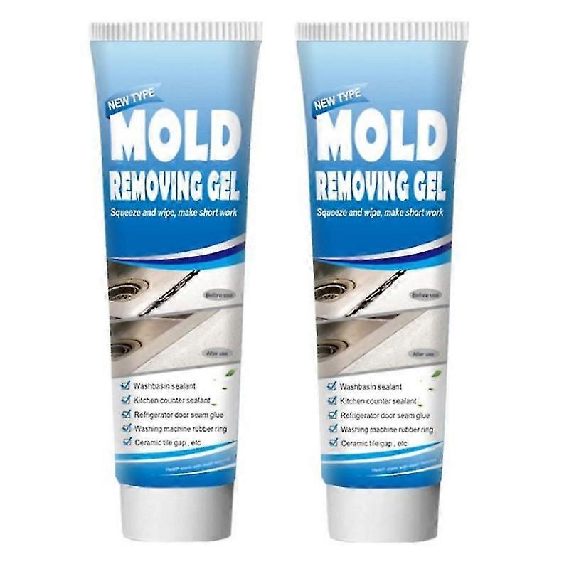 2024 Mould Magic Extreme Gel Formula Remover Tube Eco Friendly Taps Sinks Grout 1-3pcs