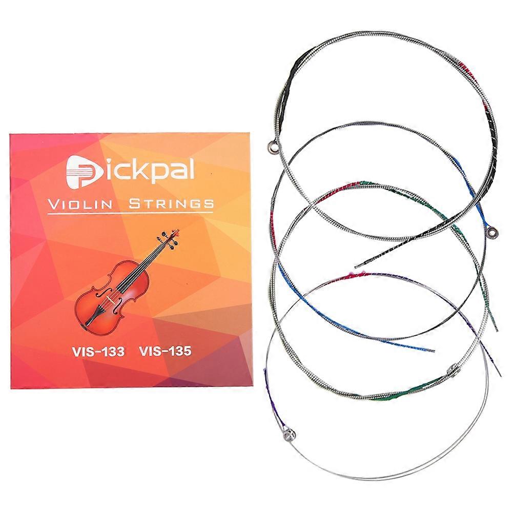 Full Set Violin Replacement Steel Strings E A D-G for 4/4 Violin Parts