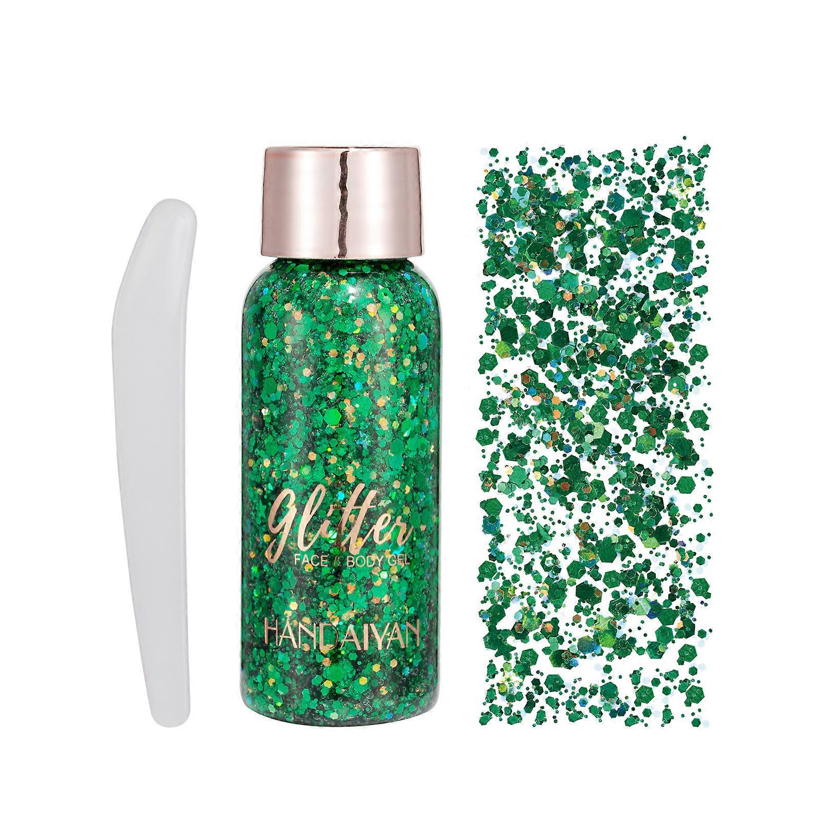 Μακιγιάζ Body Glitter Gel Ιριδίζουσες νιφάδες Glitter Εύκολο να φορεθεί για ειδικό φεστιβάλ μακιγιάζ ματιών