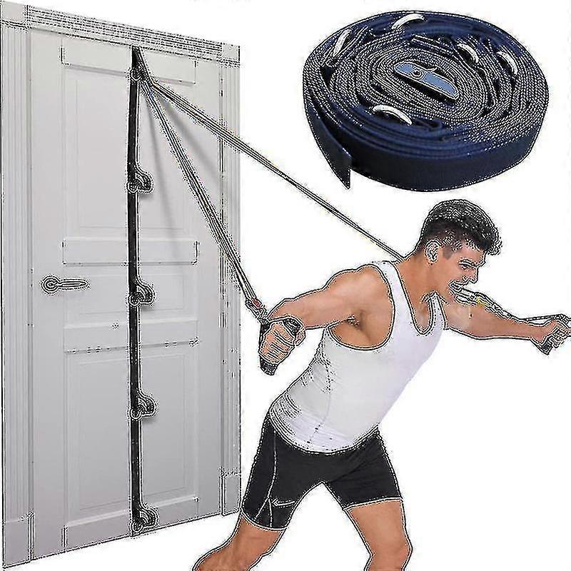 Door Anchor Strap For Resistance Bands Portable Mount Secure Multi Point Anchor