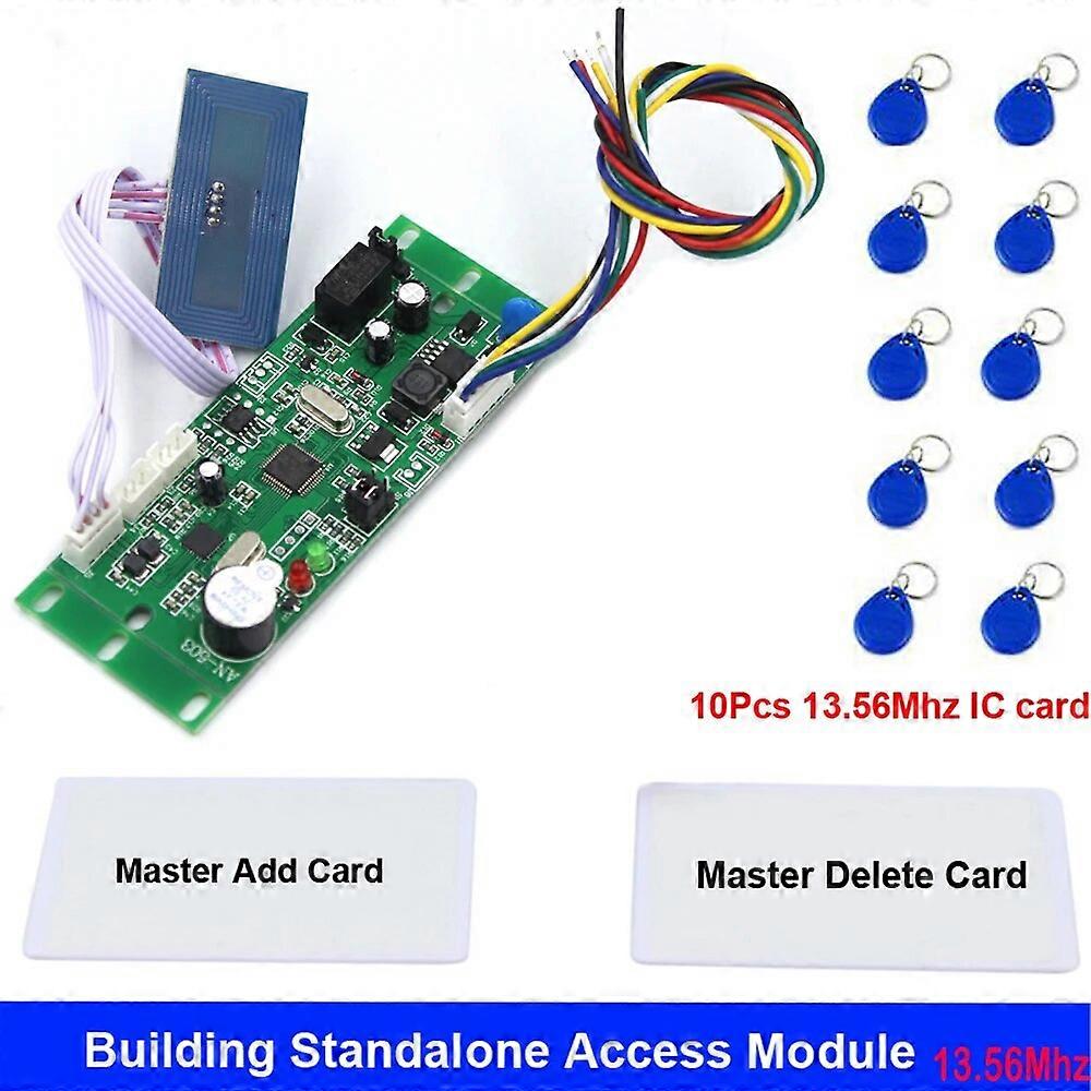 13,56 MHz IC Proximity Access Control System Board Building intercom-modul Innebygd tilgangskontrollmodul 15000 bruker