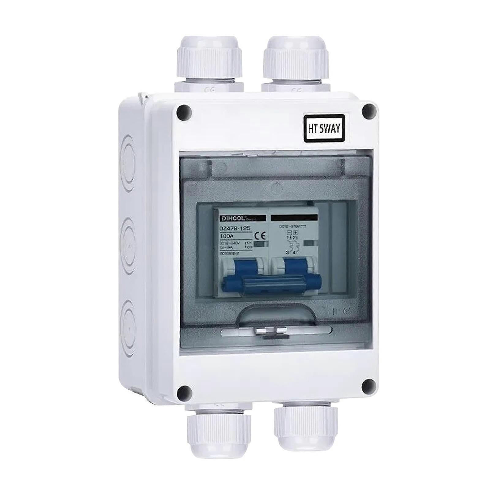 Interruptor isolador de desconexão da bateria solar de 500 V com caixa combinadora