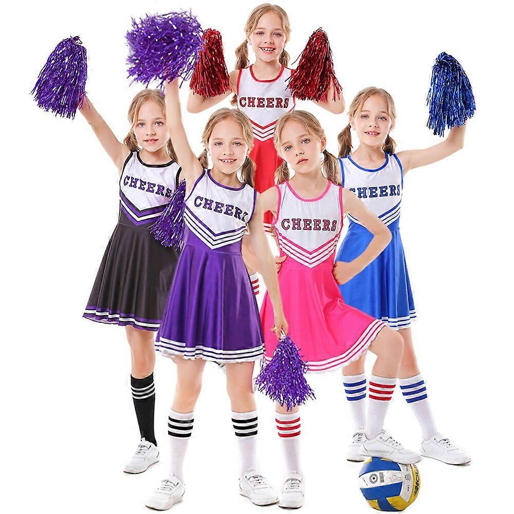 Girls Cheerleaders Costume Cosplay Football Baby Dress Up