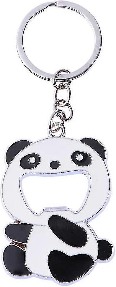 Panda Key Chain, Lovely Bottle Opener, Multi-functional Key Ring