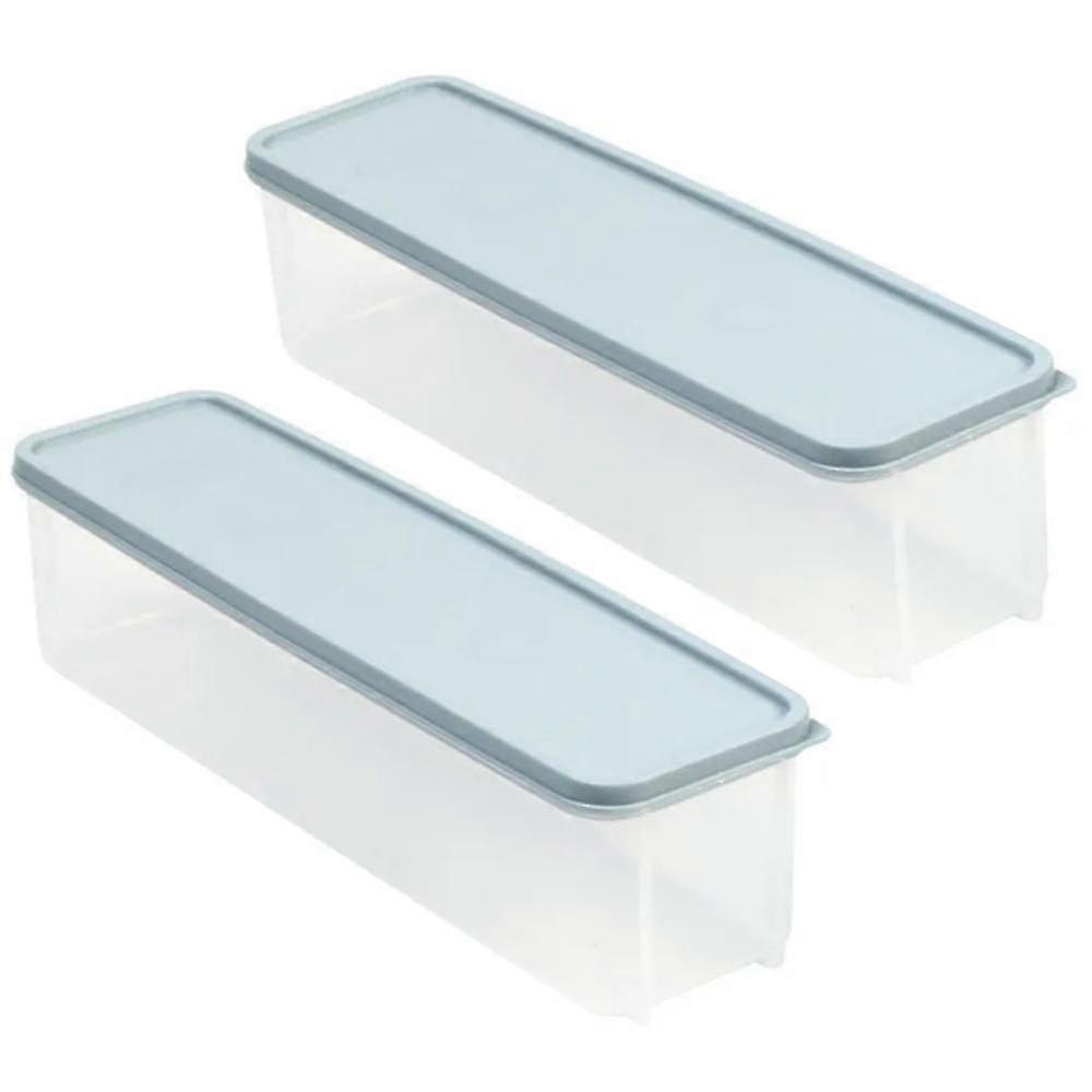 Food Storage Container | Container With Lid | Bpa-free 2pcs Blue