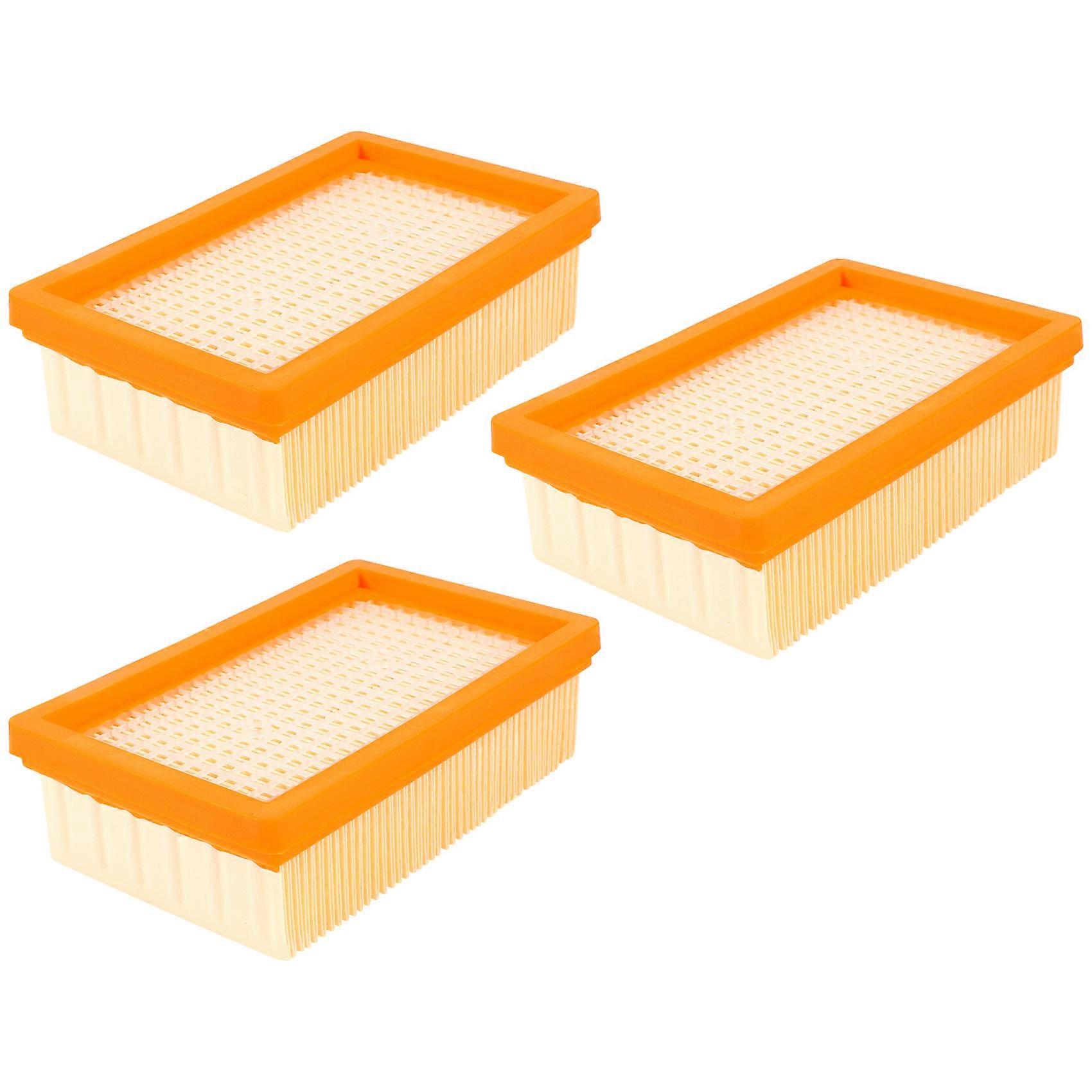 3PCS Vacuum Cleaner Filter Replacement for Flat-Pleated MV4 MV5 MV6 WD4 WD5 WD6 P PREMIUM WD5