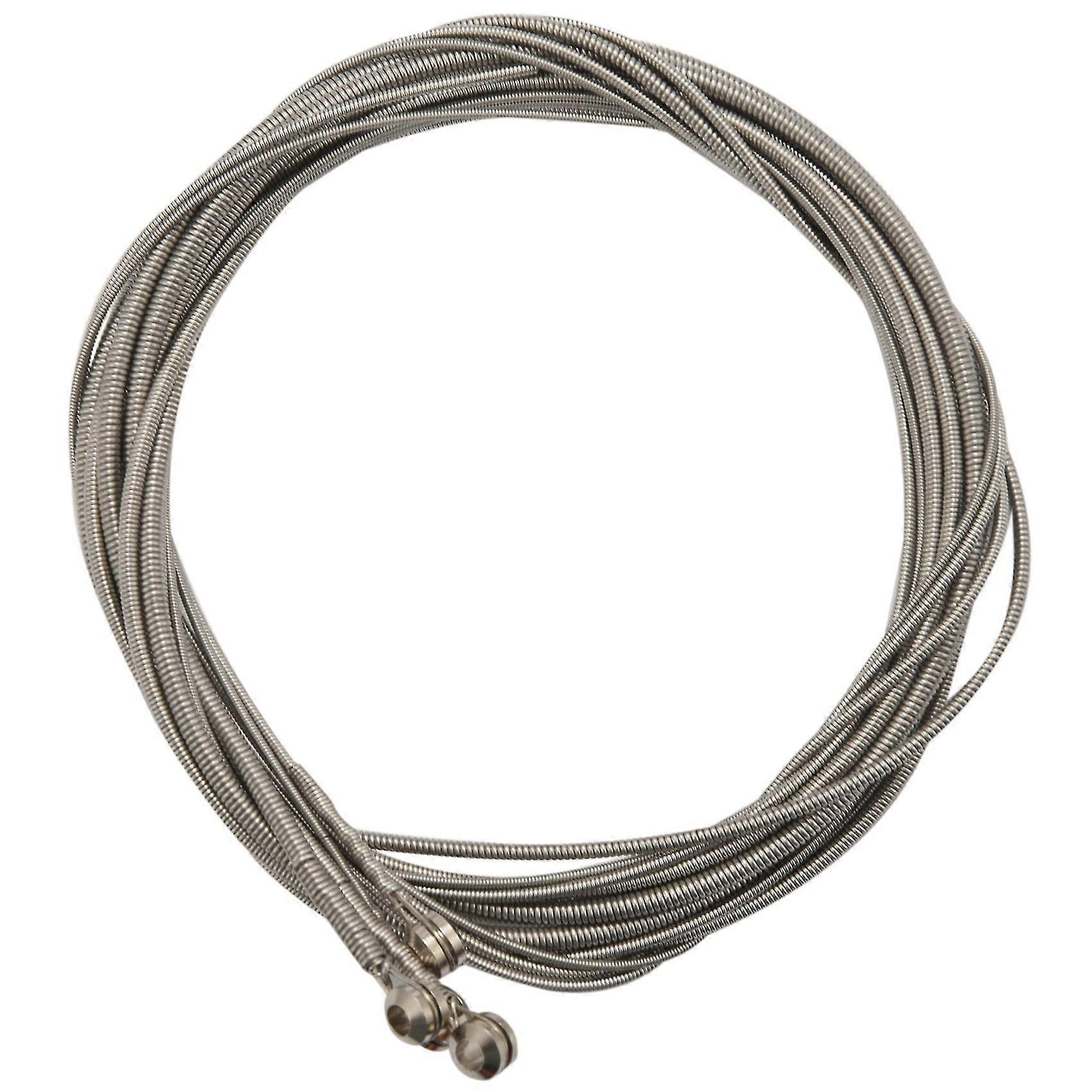 4 st rostfria bas strängar basgitarr delar tillbehör gitarrsträngar försilvrade mätare