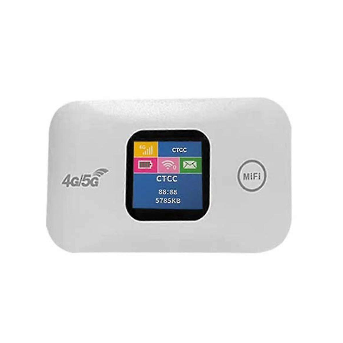 Φορητή οθόνη χρώματος Mifi δρομολογητών Mifi 150mbps αυτοκινήτων 4g Wifi κινητή ασύρματη με την υποστήριξη υποδοχής καρτών Sim 10 χρήστες