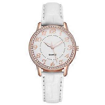 Fashion Casual Leather Belt Watches  Ladies' Small Dial Quartz Clock Dress