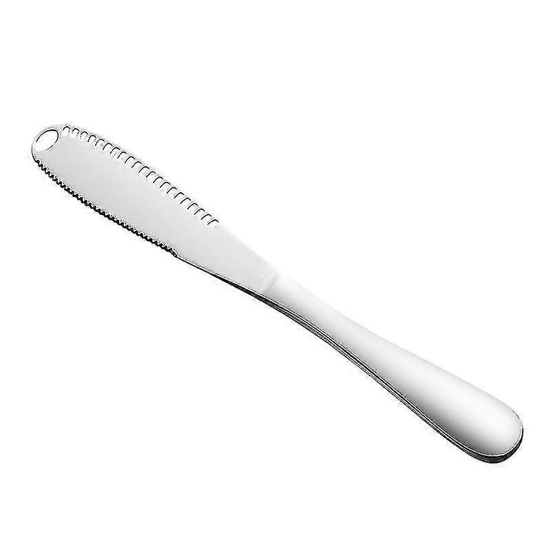 3 In 1 Butter Knife Stainless Steel Bread Cutter Cheese Butter Curler Spreadergoldsilver4pcs