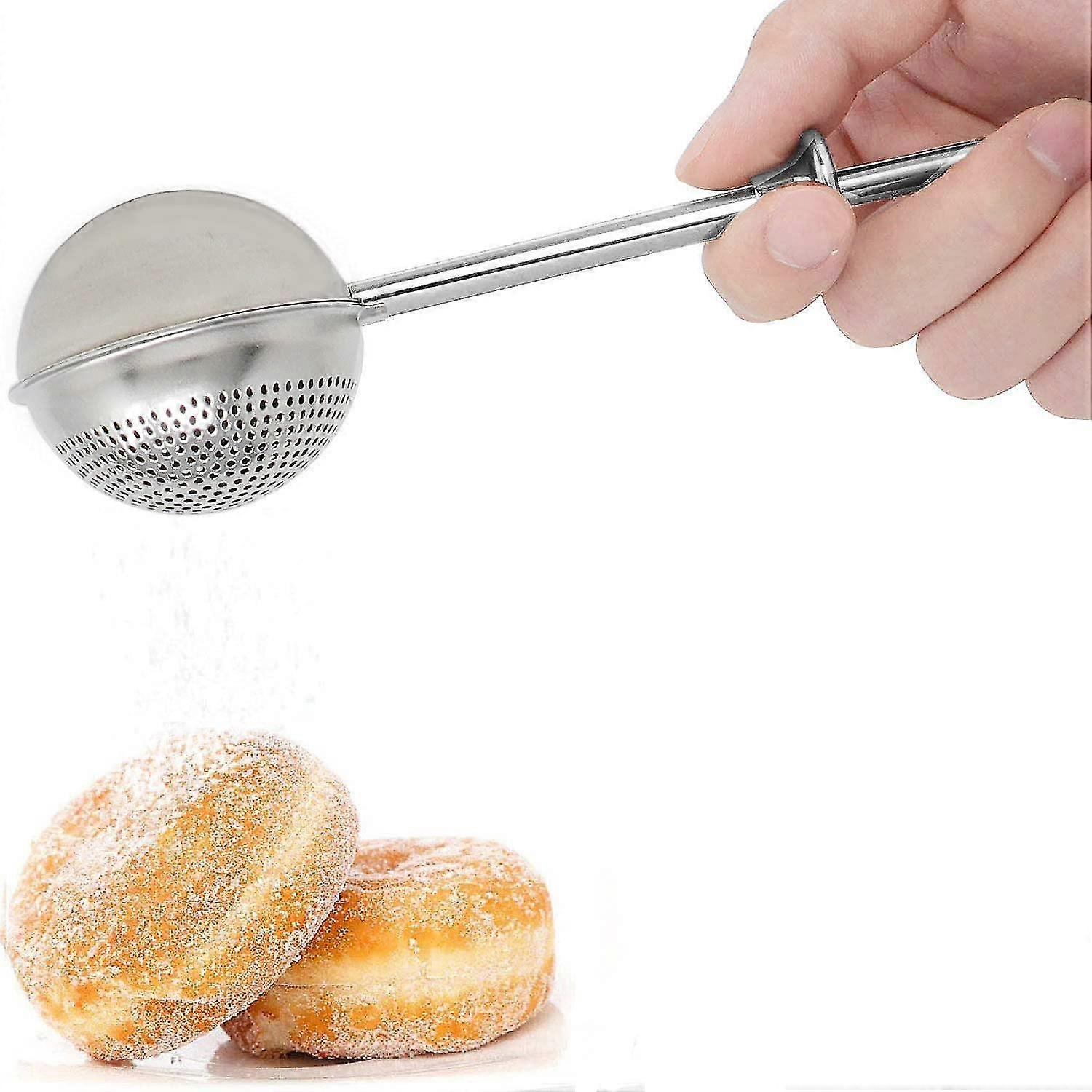 Flour Duster For Baking, Stainless Steel
