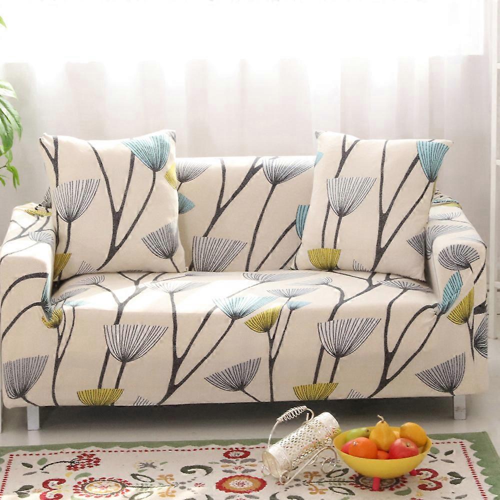 1pc Printed Sofa Cover Stretch Couch