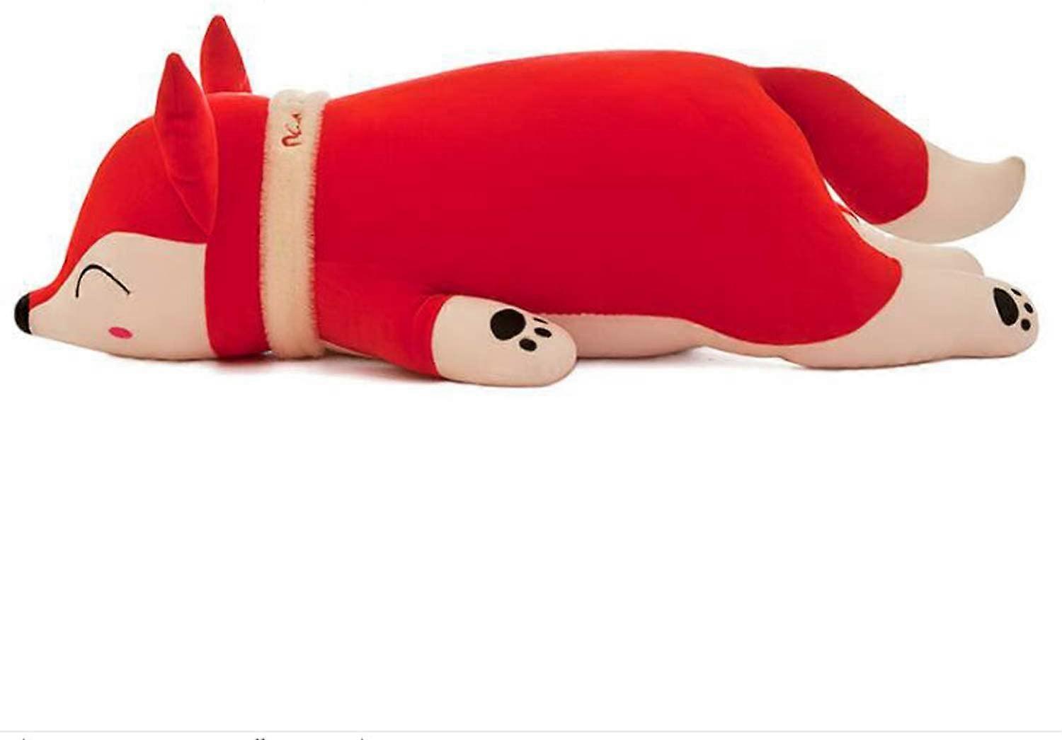 Plush Fox Stuffed Animals Toys Dolls Hugging Animal Pillows Red Large