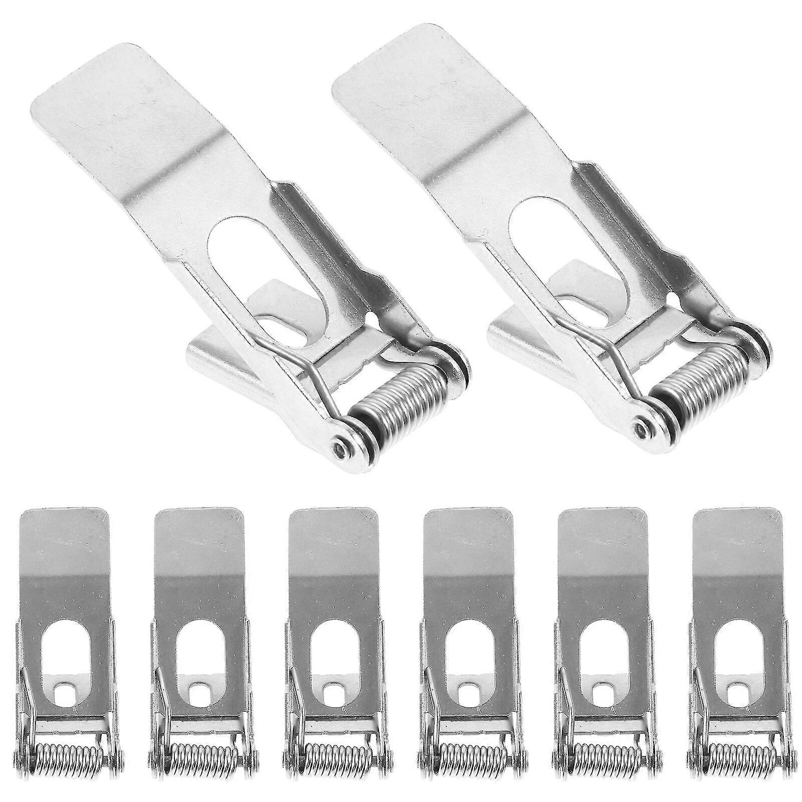 8pcs Recessed Light Clip Fixed Spring Clip Spring Clip Retaining Clip For Panel Lamp Downlight