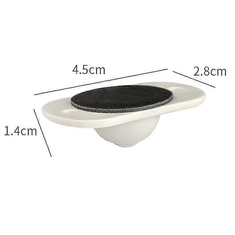 4pcs Self-adhesive Caster Storage Box Wheel Practical Sticky Wheels Case Wheel