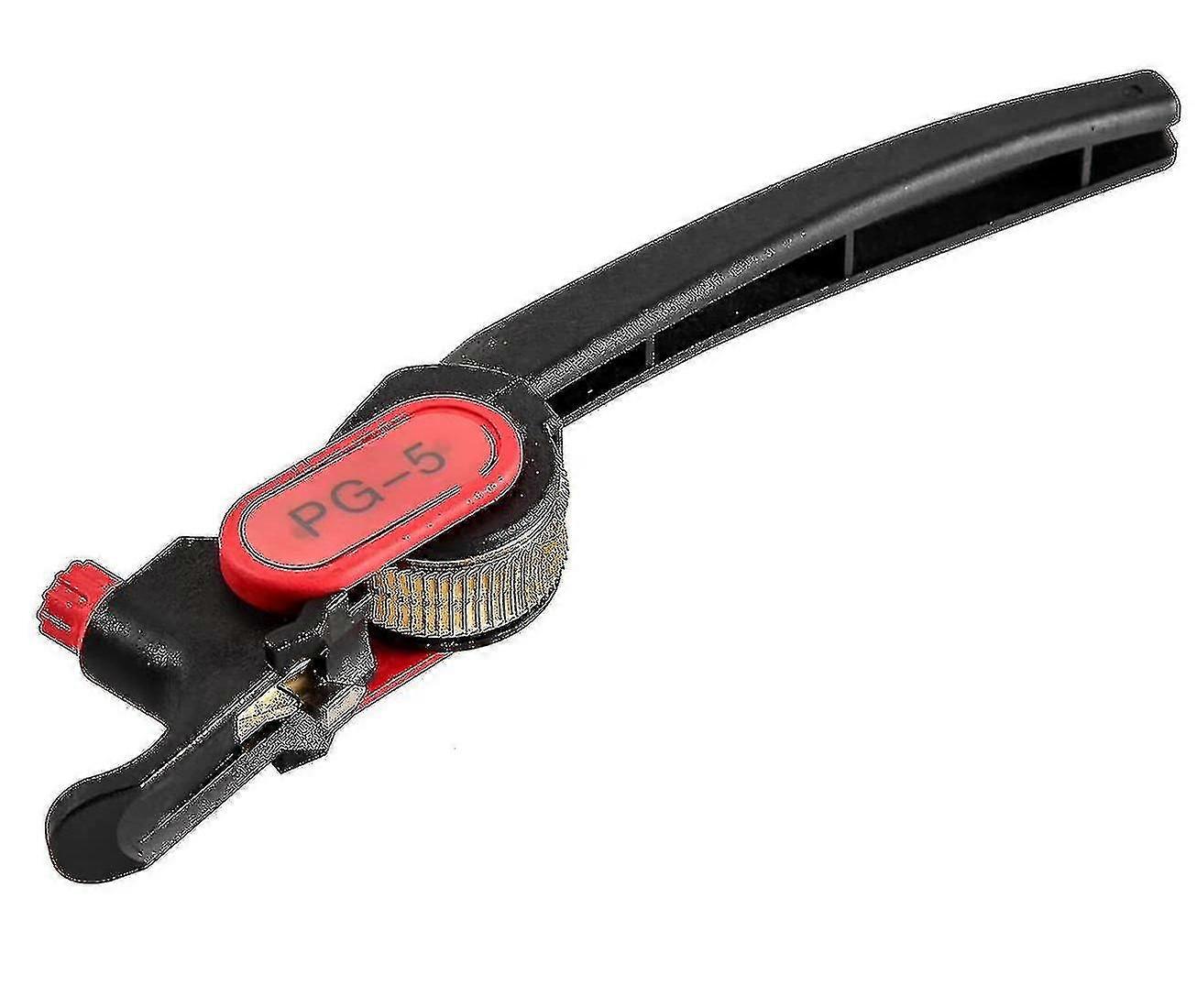 Ratchet Wheel Stripper, Pg-5 Knife Cable Stripper compatible with 25mm Comm/pvc/lv