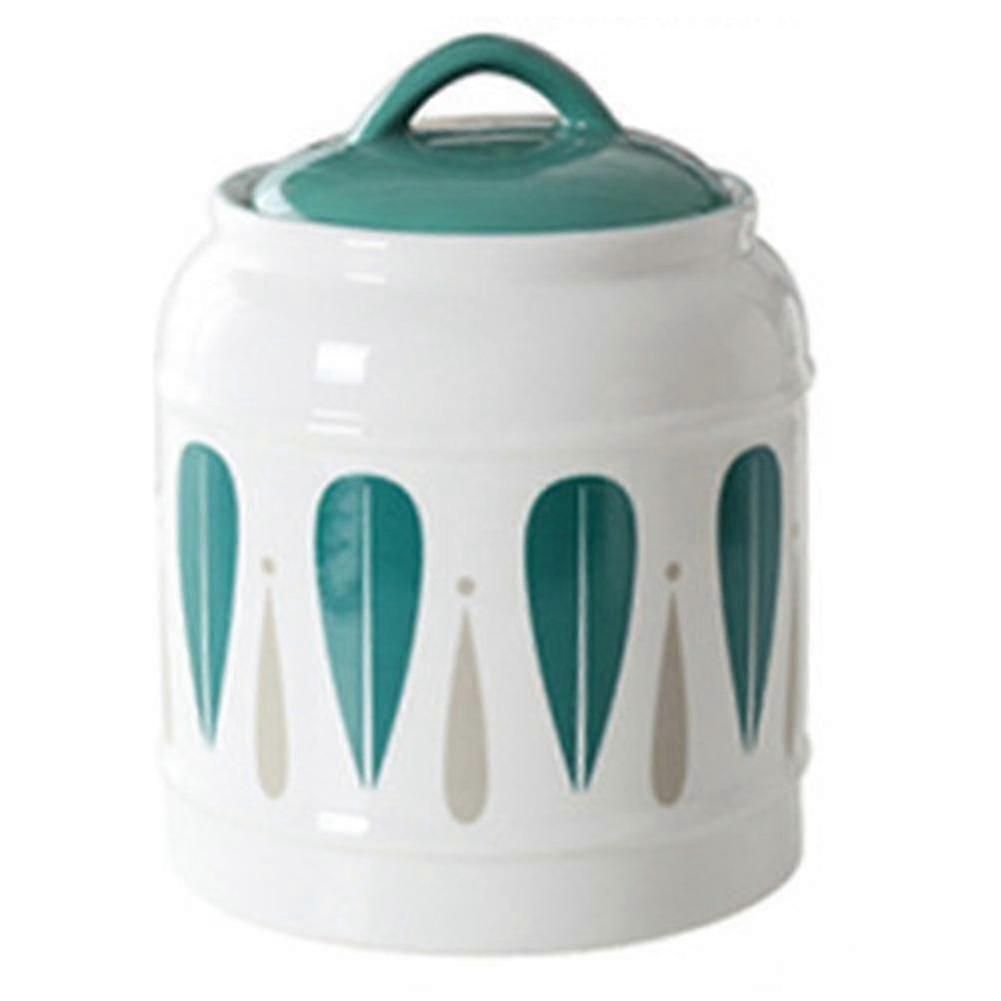 Ceramic Airtight Jar With Lid Large-capacity Household Portable G A