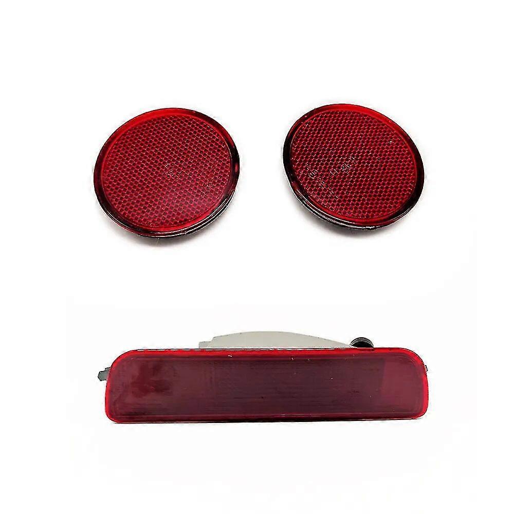 For Nissan Dualis Qashqai J10 2008 2009 2010 2011 2012 2013 2014 2015 Auto Rear Bumper Reflector Fog Light Fog Lamp