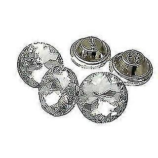 50stk krystal polstring knapper Rhinestone krystal runde knapper