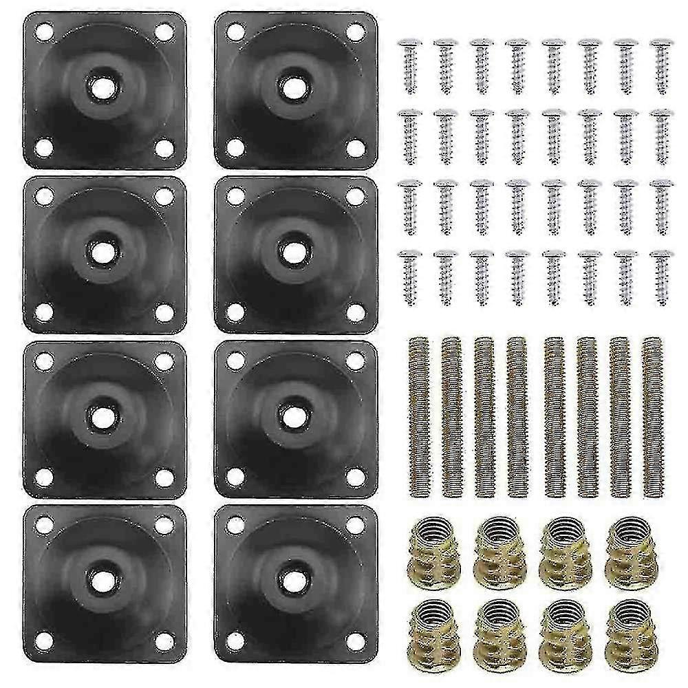 8パック脚取り付けプレート家具脚取り付けプレート家具ソファ脚ソファシート用