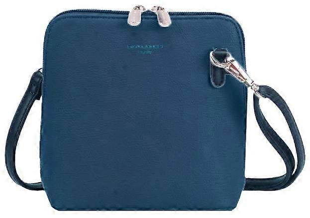 David Jones Small Dome Crossbody Bag - Denim Blue