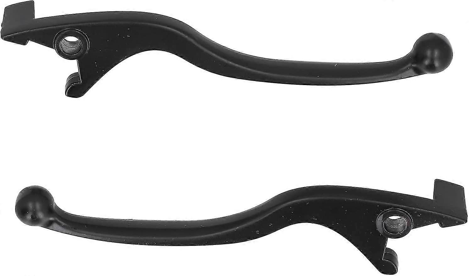 Brake Handle Lever Brake Handle Lever Aluminum Alloy Replacement For Motorcycle Moped Atvblack 2pcs