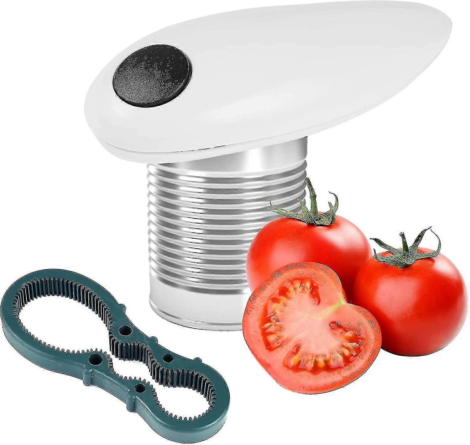 Can Opener, Electric Automatic Opener/one Button Hands Free Kitchen