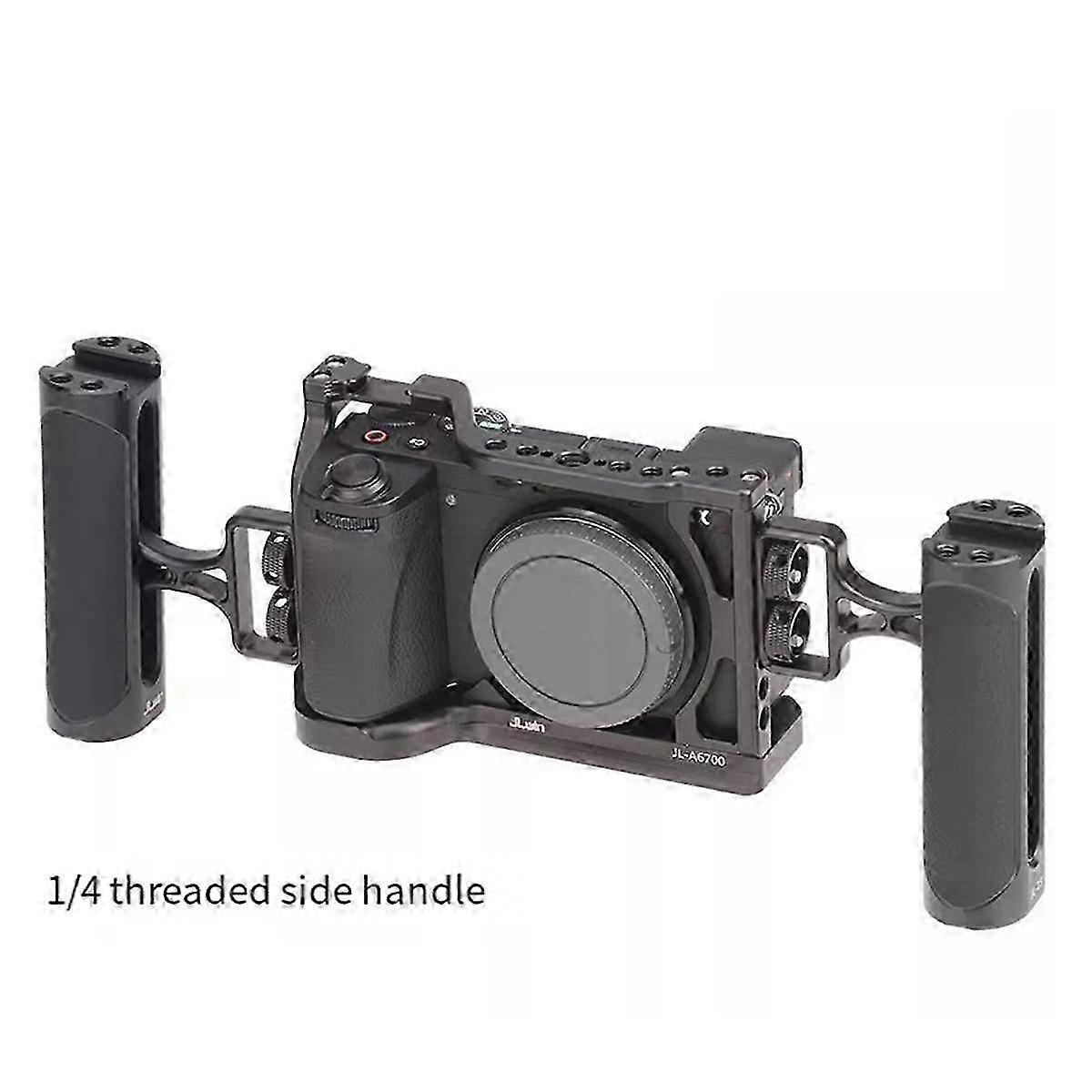 Camera Rabbit Cage For A6700 Camera Rabbit Cage Expansion Frame Kit Vertical Handle Rabbit Cage