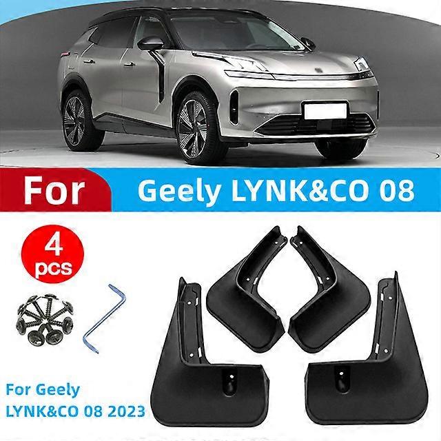 4pcs Mudguards For Geely LYNK&CO 08 2023 Mud Flaps Splash Guards Fender MudFlaps Front Rear Car Accessories
