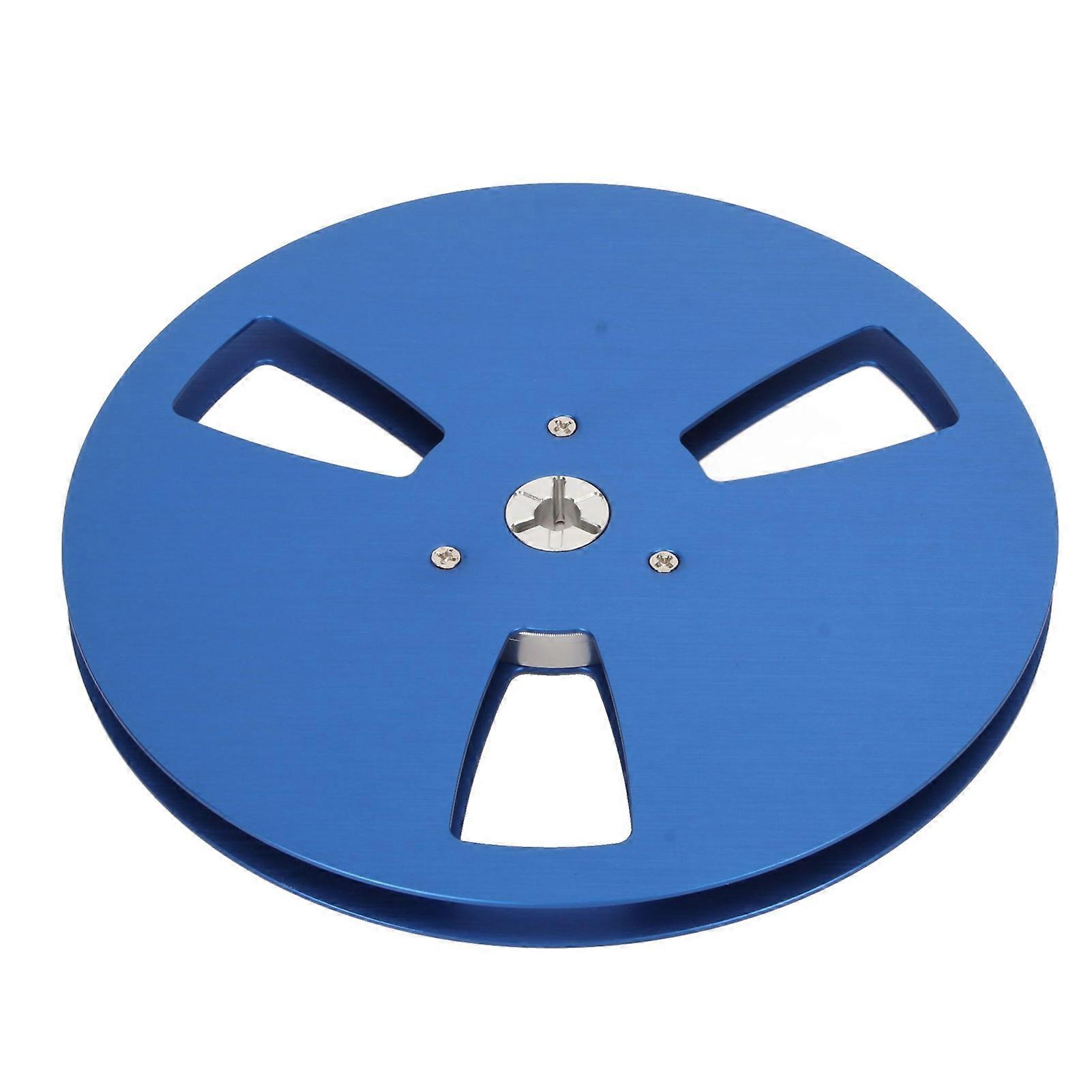 1/4 7 Inch Empty Reel Aluminum Alloy Universal 3 Open Hole Takeup Reel Replacement Recording Opening Machine Part