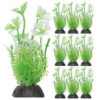 10Pcs Aquarium Plants Aquarium Plants for  Betta Fish Tank Aquarium Plants Fish Tank Decorations