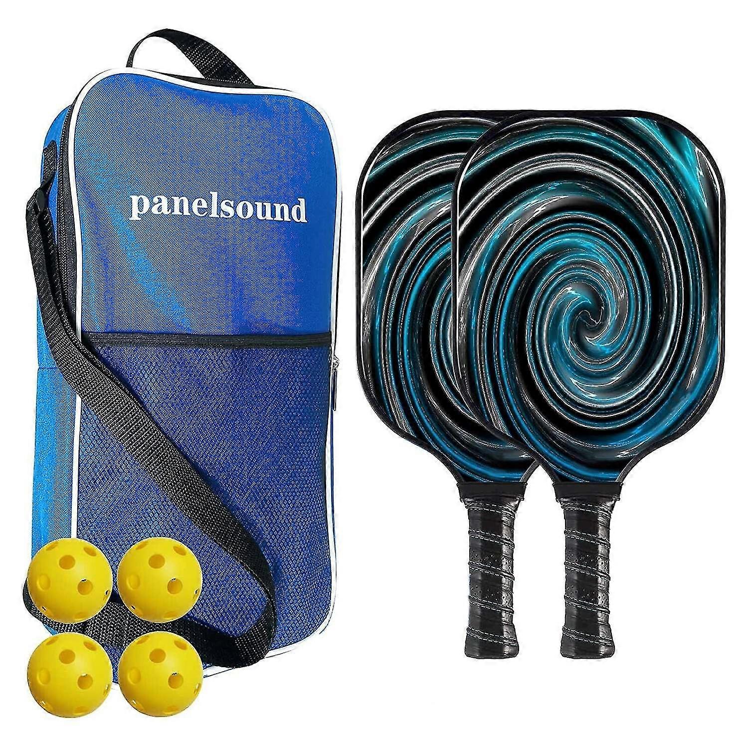 2 Pickleball Paddle Pickleball Paddle,thin&quick Pickleball Rackets Set With Carrying Bag,4 Balls