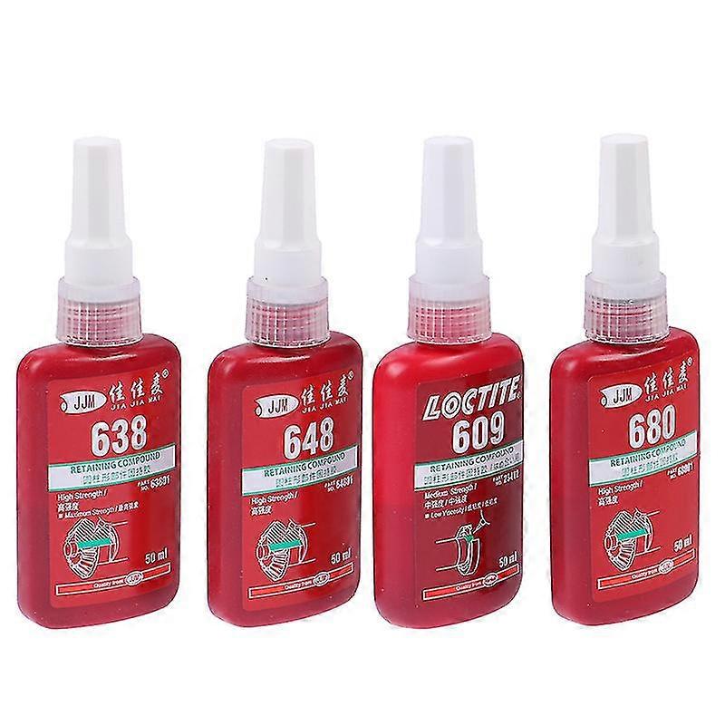 609 638 648 680 Retaining Compound Thread Locker 50ml Adhesive Glue For Bearing-shdsa
