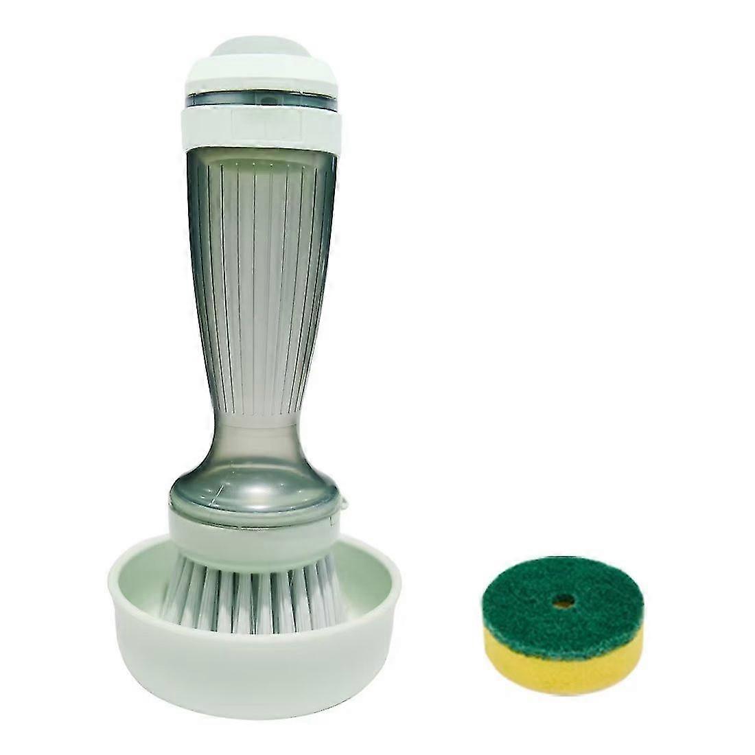 食器洗いブラシ。1ピース, グリーン